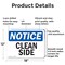 Signmission Clean Side, 18 in W x Rectangle, Aluminum OS-2PACK-NS-A-1218-L-10623 - alternate 5